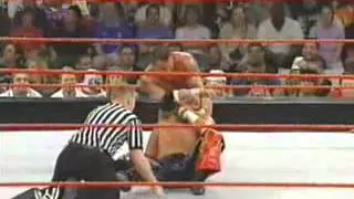 WWE Raw (2004) - Edge, Tajiri & Shelton Benjamin vs Evolution - 5/3/04
