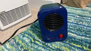Lasko “My Heat” personal heater.