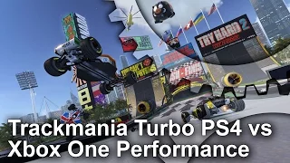 Trackmania Turbo PS4 vs Xbox One Frame-Rate Test