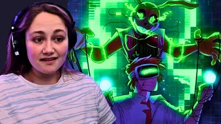 GLITCHTRAP SONG "LET ME OUT" BY APANGRYPIGGY FT DAWKO REACTION