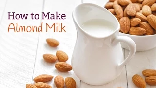 How To Make Almond Milk - DIY Recipe