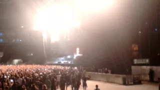 Iron maiden abertura do show em são Paulo 2016 26/03/16