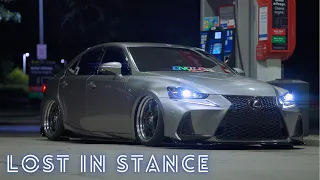 Lost in Stance 4k - Bagged Lexus IS 350 F Sport