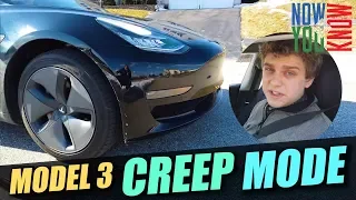 Creep Mode | Model 3 Tip of the Week