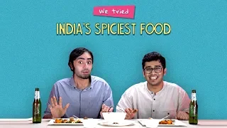 We Tried India's Spiciest Food | Ft. Akshay & Rohit | Ok Tested