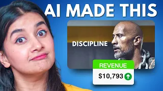 Make $300+ PER DAY using AI to create Motivational Videos