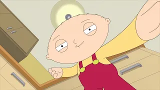 Stewie sings Boombastic. Family Guy