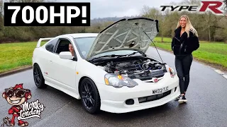 THE SUPERCAR KILLER! 700HP HONDA INTEGRA TYPE R TURBO REVIEW