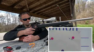 CZ 457 Build: 50 Yards 1st Groups Lothar-Walther Barrel