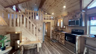 Our Favorite Tiny House So Far! Smoky Mountain Park Model RV! Important info at the end!