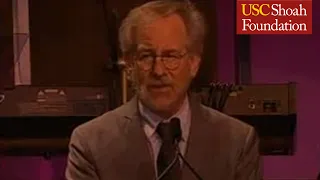 Steven Spielberg Speech at 2008 Ambassadors for Humanity Event | USC Shoah Foundation