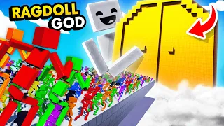 INFINITE RAGDOLLS vs GOD'S GATES OF HEAVEN (Fun With Ragdolls: The Game Funny Gameplay)