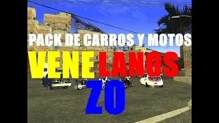 Especial 500 suscirptores Pack de carros y motos Venezolano para Gta san andreas 2019  | Chaurio