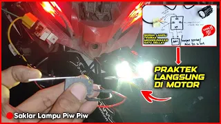 Cara Pasang Lampu Tembak D2 Laser Menggunakan Satu Relay