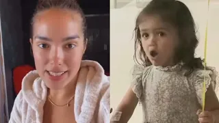 BLU habla 3 idiomas Sharon Fonseca cuenta como aprende su hija español , italiano e inglés