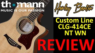 Обзор Harley Benton HB Custom Line CLG 414CE NT WN REVIEW (RUS) from THOMANN