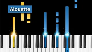 Alouette - Piano Tutorial