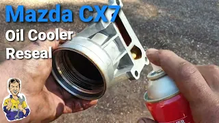 Mazda CX7 oil cooler gasket replacement