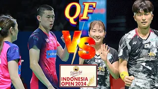 [QF]🇲🇾Tan Kian Meng-Lai Pei Jing CIPTA KEJUTAN Mara Ke SEPARUH AKHIR😱‼️PADU‼️#indonesiaopen2024