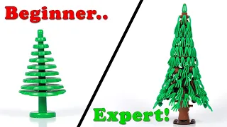 Even CRAZIER Complex Tree Techniques to Spice Up Your LEGO MOCs! | Tree Tutorial Pt. 2! (Reuploaded)