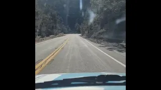 en las montañas en mi chevy silverado 1994