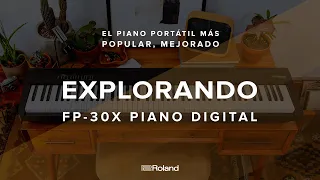 Roland Live | Explorando FP-30X Piano digital 🚨