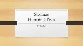 Humain à l'eau Stromae paroles