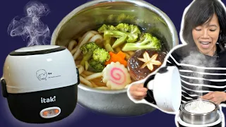 4 Meals to Cook at Your Desk -- Itaki Electric Lunchboxes Gadget Test