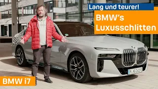 BMW i7: Riesiger Luxusdampfer mit krassem Entertainment-System | EFAHRER