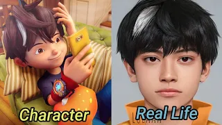 Boboiboy Galaxy Character In Real Life