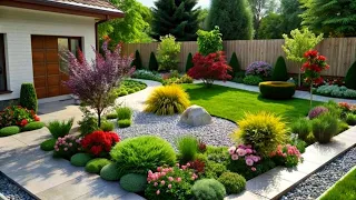 Inspiring Backyard Garden Landscaping Ideas| Front Yard Flower Bed Designs| Gardening Ideas For Home