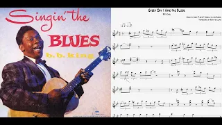 Transcription: B.B. King - Every Day I Have the Blues