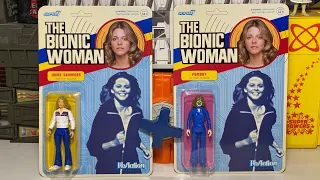 The Bionic Woman Jamie Sommers ,& Fembot ReAction Figures