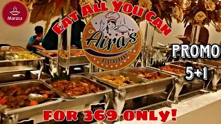 AIRA'S RESTAURANT, AMORANTO QUEZON CITY | EAT ALL YOU CAN FOR 369 ONLY | MARASA TV