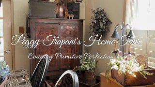 STOP! MUST WATCH! ~ Primitive Country Home Tour ~ Decorating With Antiques