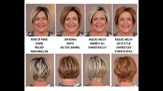 Short Wig Comparison- HOW TO CHOOSE A SHORT STYLE?  Important things to know before purchasing!