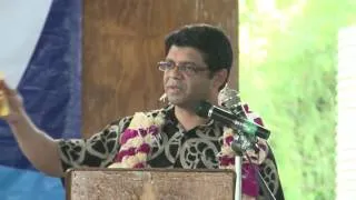 Fijian Attorney General Aiyaz Sayed-Khaiyum Addresses the Fiji Taxi Association