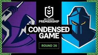 NRL 2023 | Melbourne Storm v Gold Coast Titans | Condensed Match, Round 26
