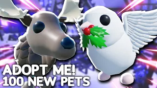 I Made 100 Players Make New Adopt Me CHRISTMAS 2021 Pets! Roblox Adopt Me New Pet Ideas Competition!