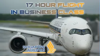 How bad could 17 hours in Singapore Airlines business class be?