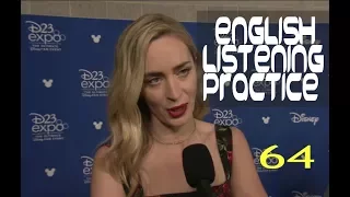 D23 Expo 2017 | Mary Poppins Returns - Emily Blunt: Improve Your Listening Skills