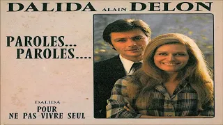 Dalida & Alain Delon - Paroles, Paroles (HQ)