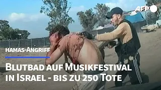 Israel: Hamas richtet Blutbad auf Musikfestival an - bis zu 250 Tote | AFP