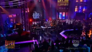 Lopez Tonight - " Low Rider " - War - Live HD