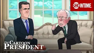 Cartoon Sanders Asks Cartoon Romney for a Makeover | Our Cartoon President | Season 2