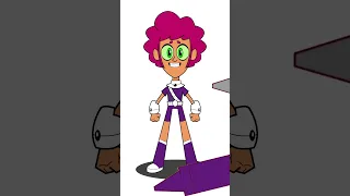 Teen Titans Go Coloring Pages | Opposite Gender Teen Titans Starfire | Digital Coloring