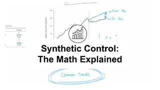 Synthetic Control: Math Explained