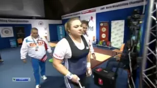Tatiana Kashirina World weightlifting championships 2013 75+