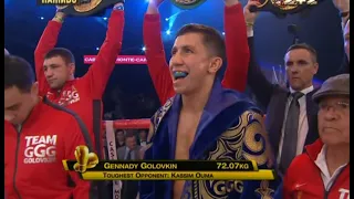 Gennady Golovkin vs Martin Murray Full Fight