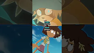 yugo x percedal (wakfu) vs the core X anne (amphibia) 【SEASON 1-3】